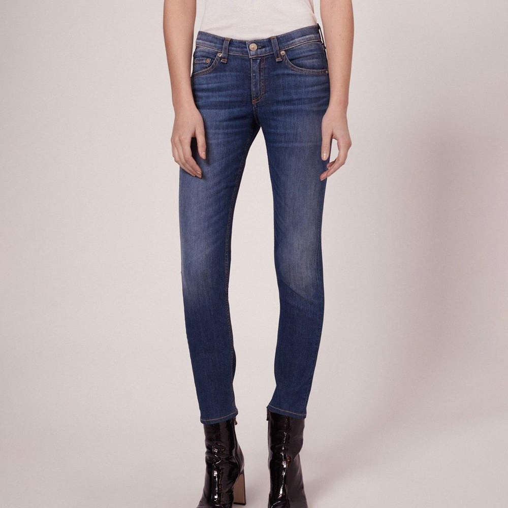 Rag & Bone Mid-Rise Ankle Skinny Jeans Size 27